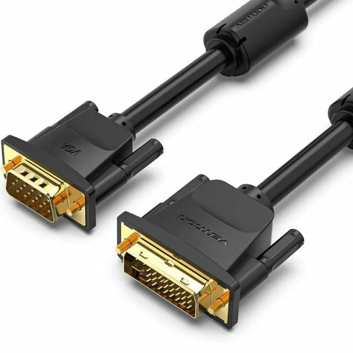 ADAPTADOR DVI A VGA VENTION EACBG NEGRO 1,5 M