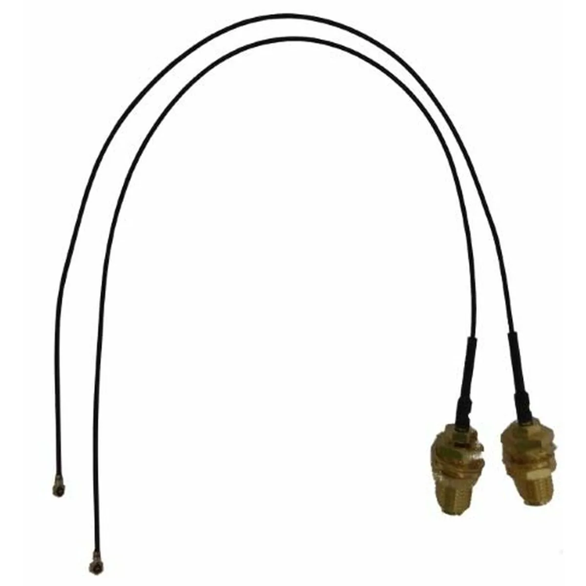 ADAPTADOR MHF4 SMA NEGRO (REACONDICIONADO A+)