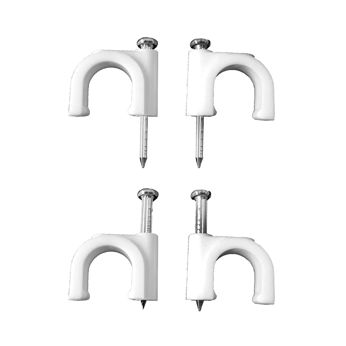 GRAPAS LAPAFIL Nº 4 2 X 0,50 MM BLANCO CABLES 100 UNIDADES