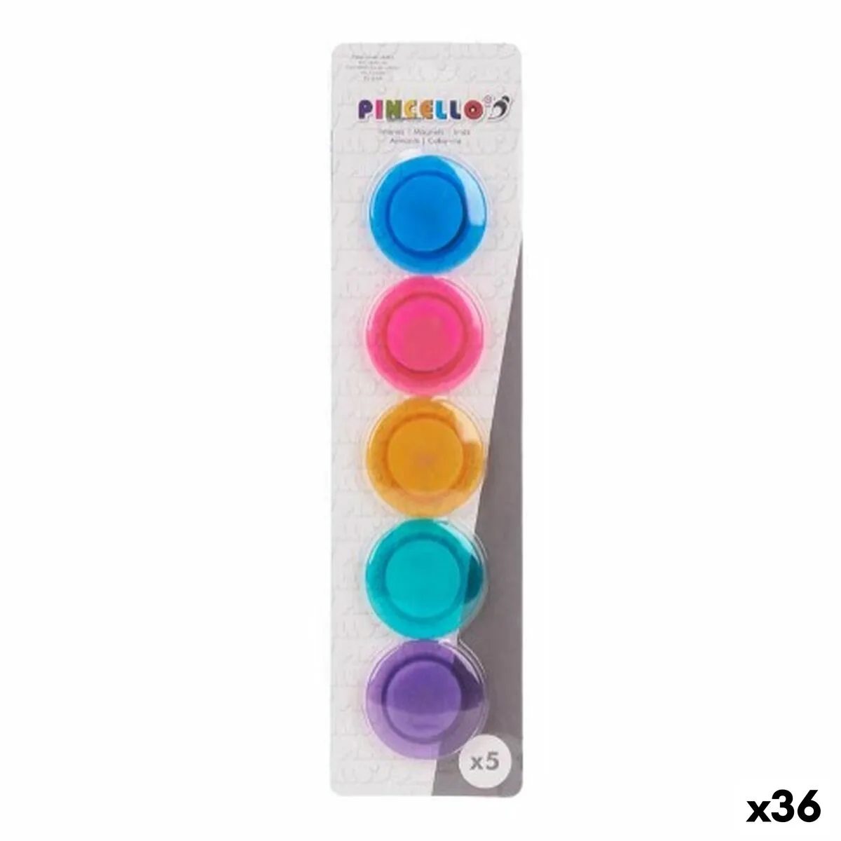 IMANES PINCELLO 406 GRANDE MULTICOLOR (36 UNIDADES)
