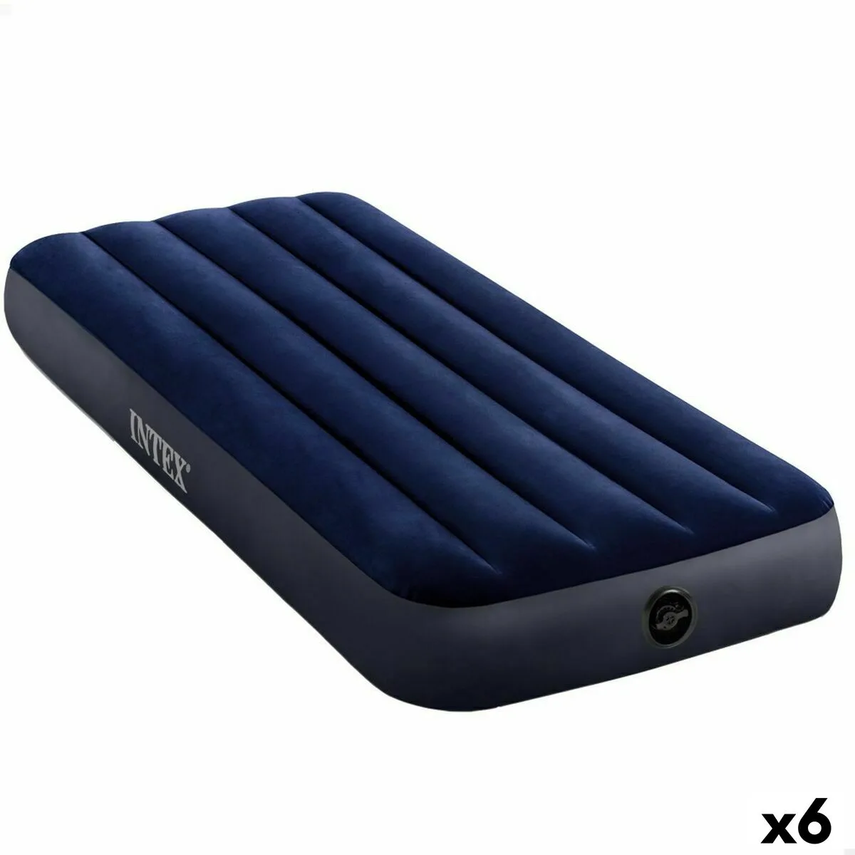 COLCHÓN HINCHABLE INTEX CLASSIC DOWNY 76 X 25 X 191 CM (6 UNIDADES)