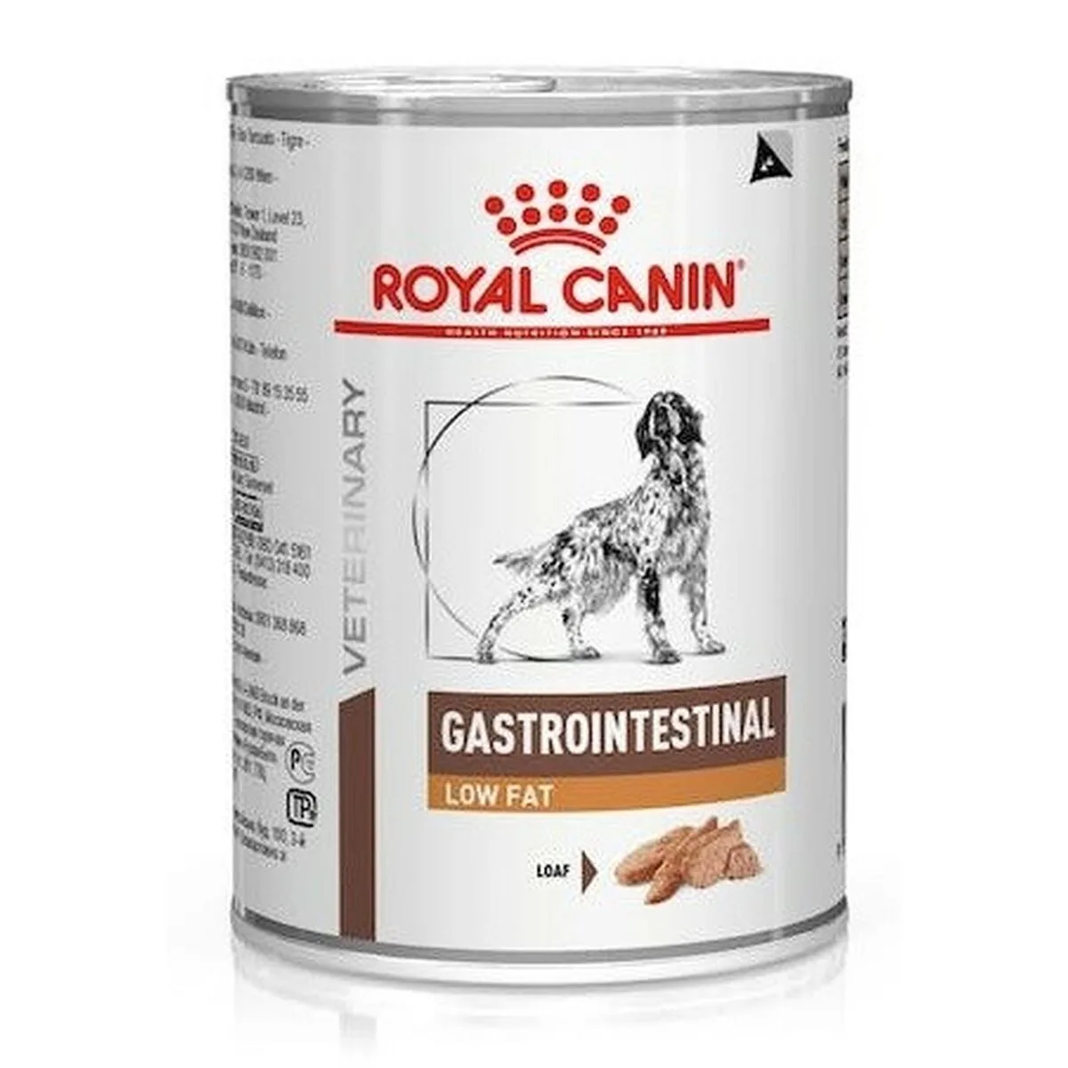 COMIDA HÚMEDA ROYAL CANIN VETERINARY DIET CANINE GASTROINTESTINAL LOW FAT CARNE 410 G