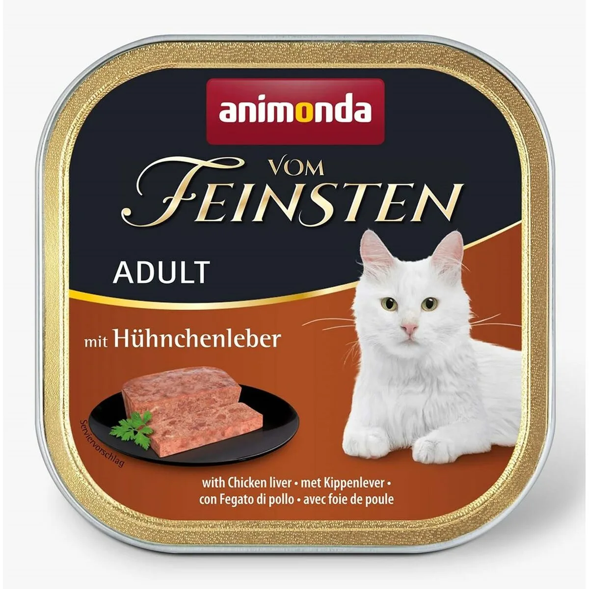 COMIDA PARA GATO ANIMONDA VOM FEINSTEN POLLO 100 G 100 L