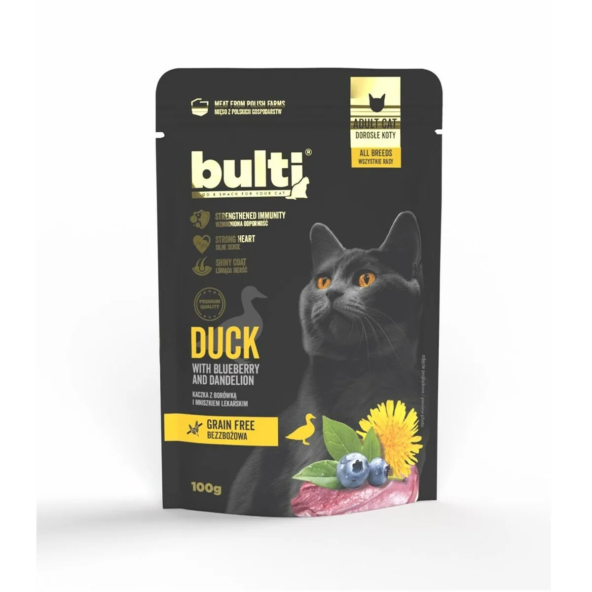 COMIDA PARA GATO BULT PATO 100 G