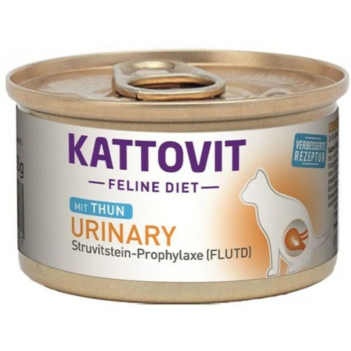 COMIDA PARA GATO KATTOVIT FELINE DIET URINARY TUNA PESCADO 85 G