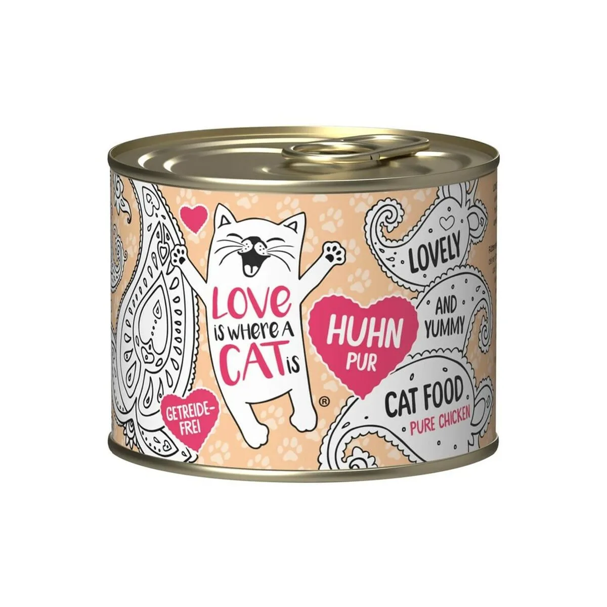 COMIDA PARA GATO LOVE IS WHERE A CAT IS 2191040 POLLO 200 G
