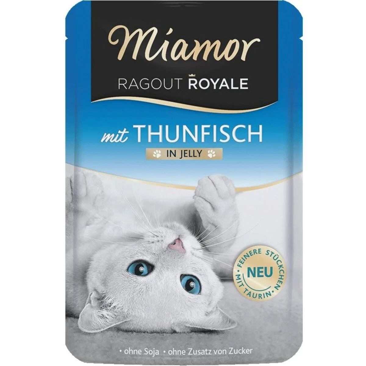 COMIDA PARA GATO MIAMOR RAGOUT ROYALE TUNA IN JELLY PESCADO 100 G