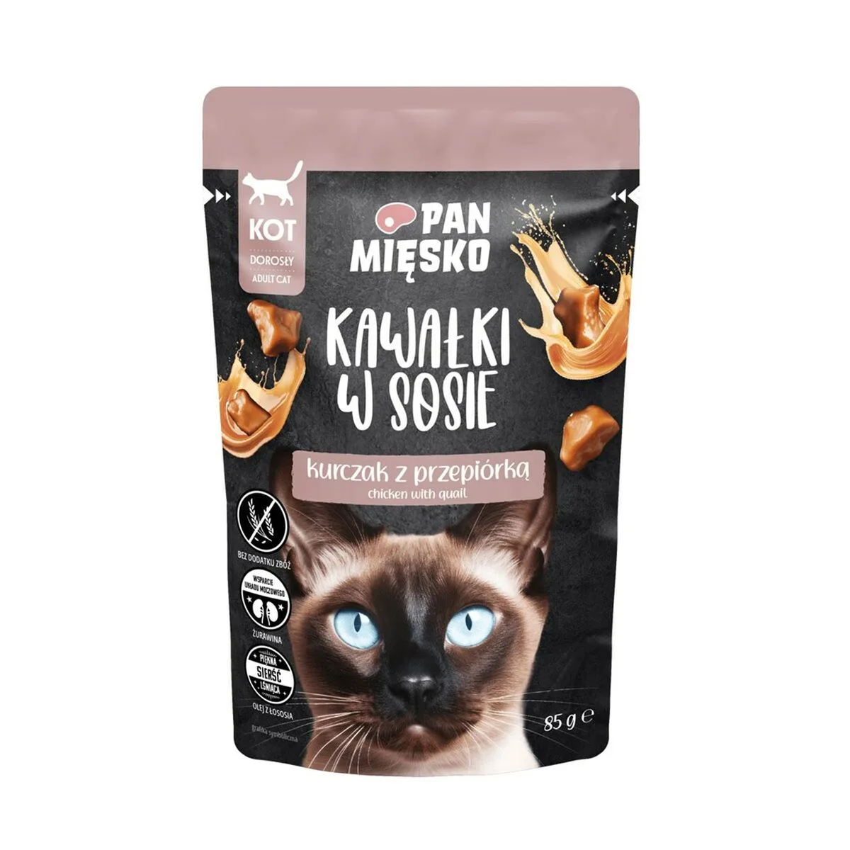 COMIDA PARA GATO PAN MIĘSKO                                 POLLO 85 G