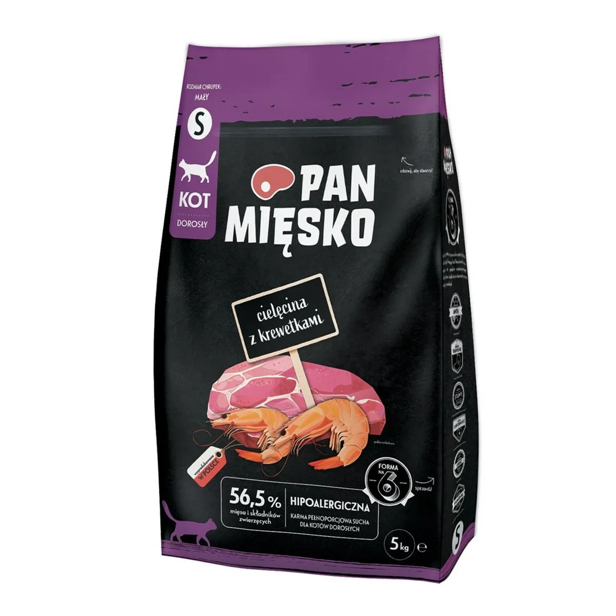 COMIDA PARA GATO PAN MIĘSKO TERNERA 9 KG