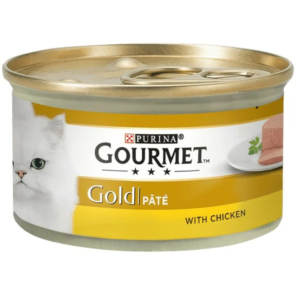 COMIDA PARA GATO PURINA NESTLE GOURMET GOLD POLLO SALMÓN 85 G