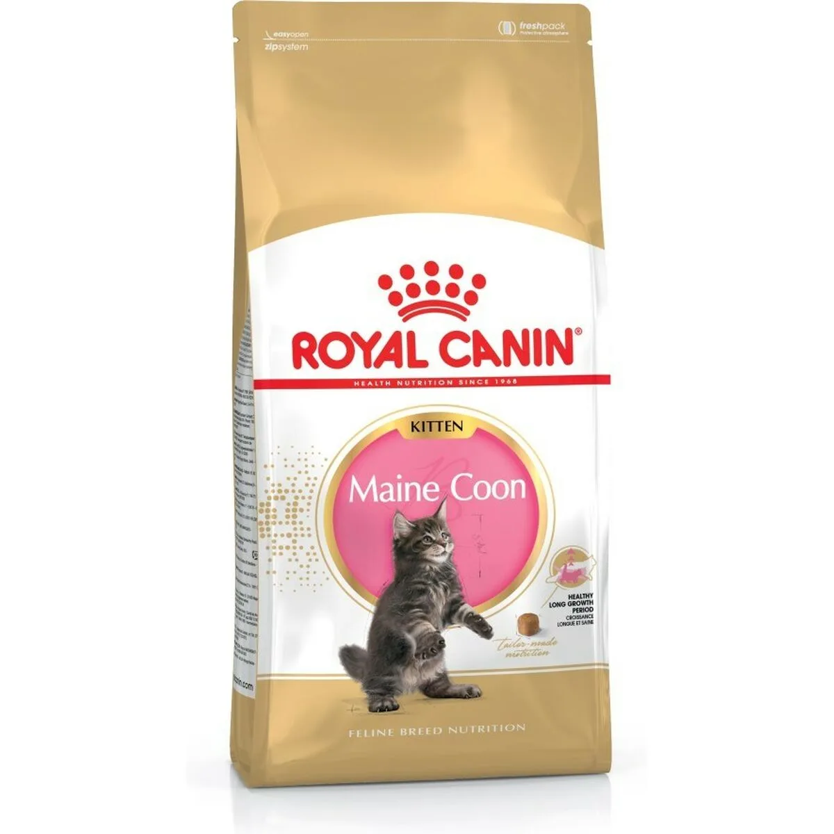 COMIDA PARA GATO ROYAL CANIN MAINE COON KITTEN POLLO ARROZ AVES 4 KG