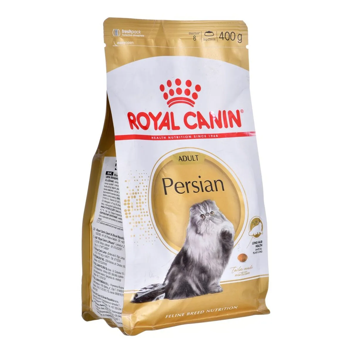 COMIDA PARA GATO ROYAL CANIN PERSIAN ADULT POLLO ARROZ VEGETAL AVES 400 G