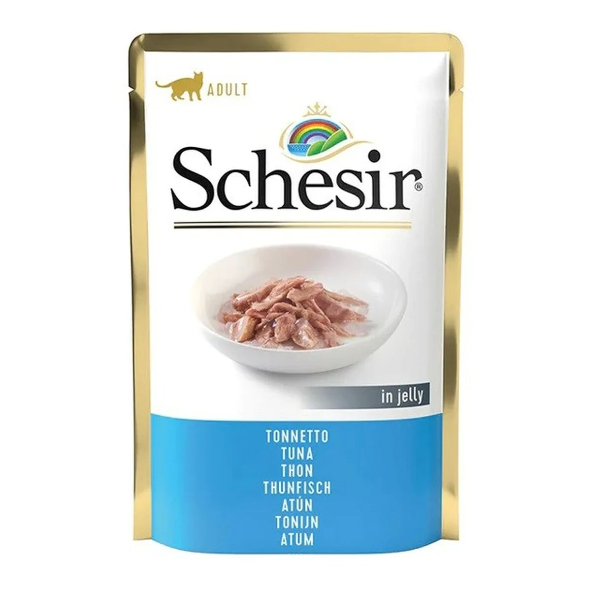 COMIDA PARA GATO SCHESIR PESCADO 85 G