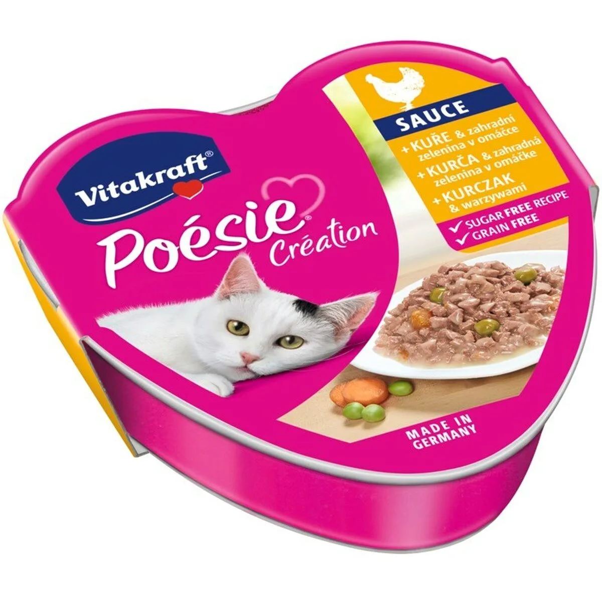 COMIDA PARA GATO VITAKRAFT POESIE CREATION SOS POLLO 85 G