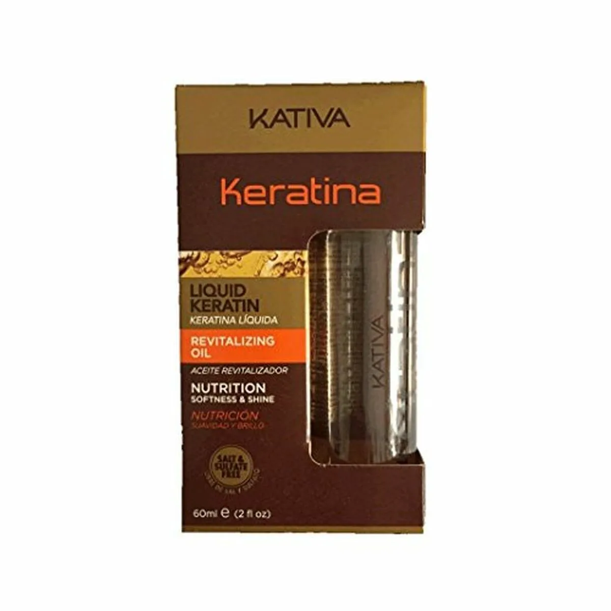 ACONDICIONADOR KERATIN LIQUID KATIVA KERATINA LÍQUIDA (60 ML)