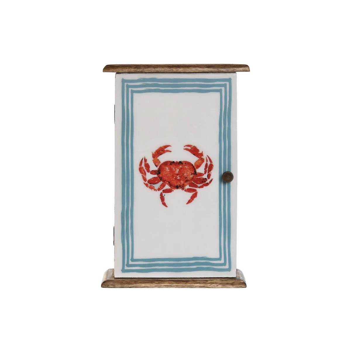 ARMARIO DE LLAVES HOME ESPRIT MULTICOLOR 18 X 7,5 X 28 CM