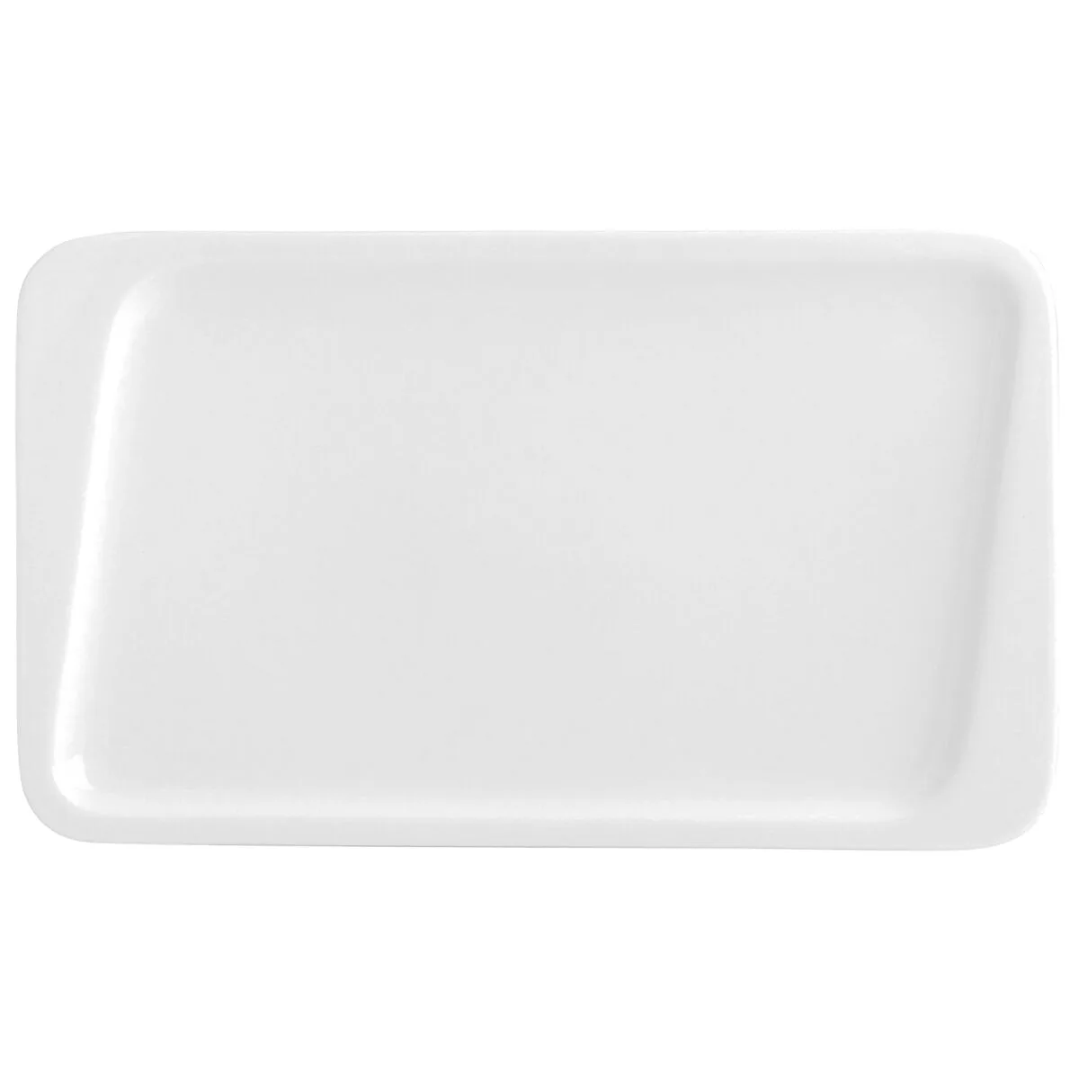 PLATO DE POSTRE QUID CHEF CERÁMICA BLANCO 25 X 15 CM (6 UNIDADES) (PACK 6X)