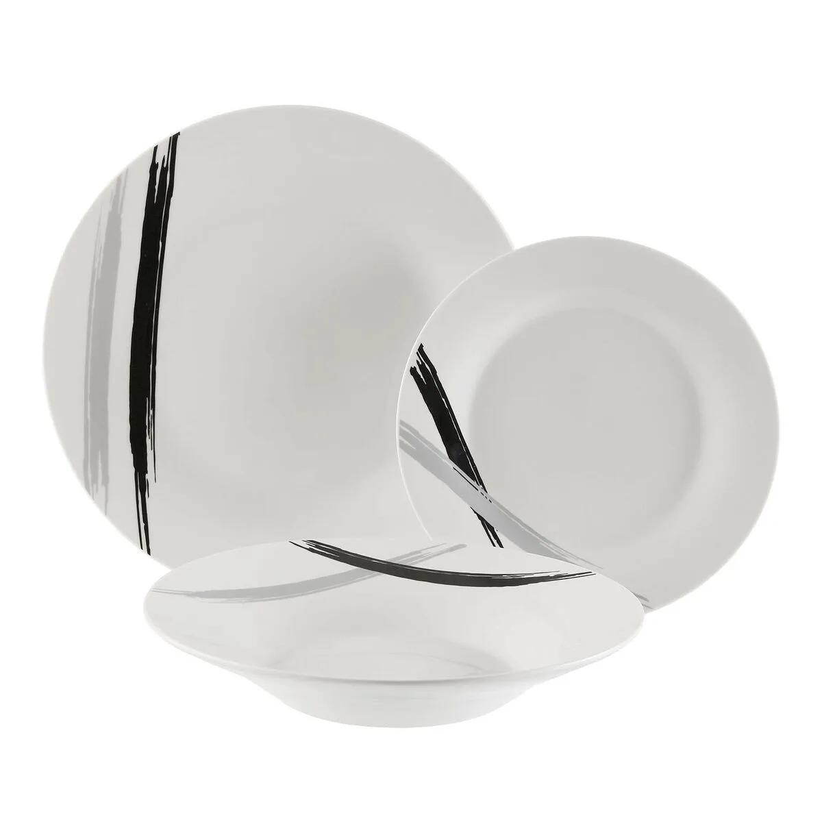 VAJILLA VERSA PORCELANA MINIMALISTA 12 PIEZAS