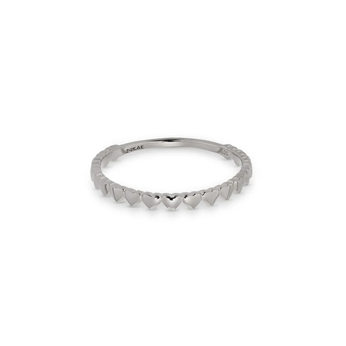ANILLO MUJER 24KAE 12418S/58 18 PLATEADO
