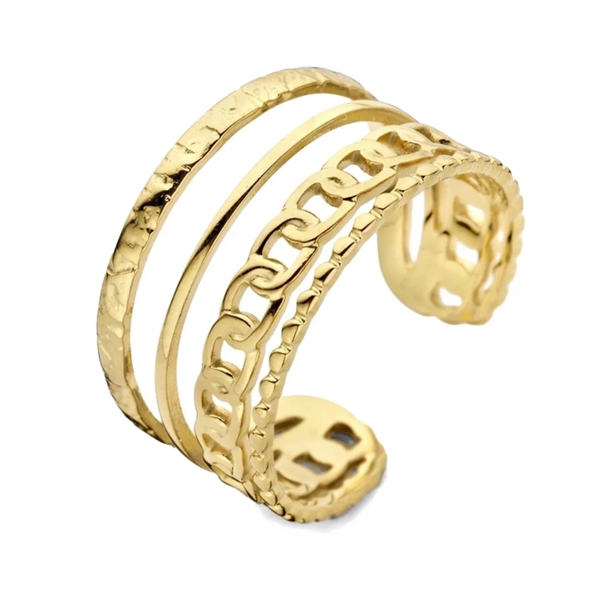 ANILLO MUJER CO88 COLLECTION 8CR-10046-50 10 DORADO