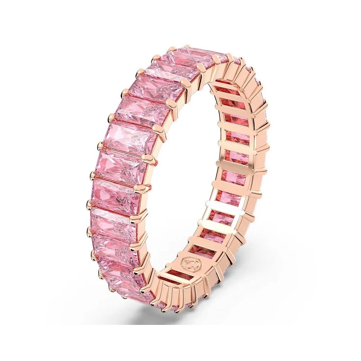 ANILLO MUJER SWAROVSKI 5647589 ROSA ORO ROSA 15