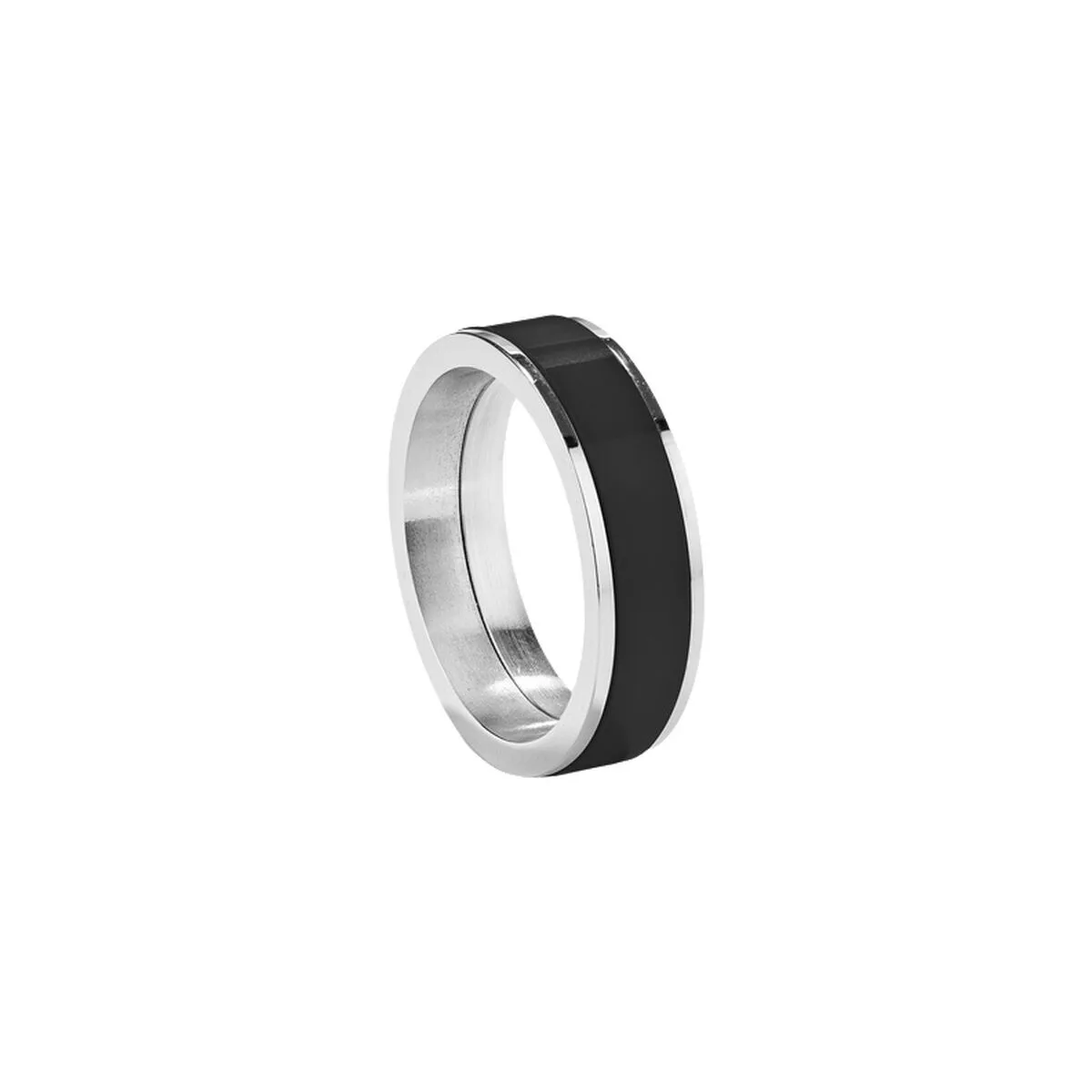 ANILLO HOMBRE RADIANT RH000022-24 PLATEADO NEGRO 24