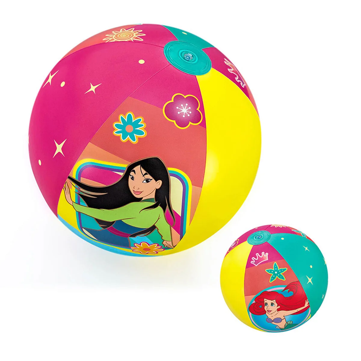 PELOTA HINCHABLE BESTWAY PRINCESAS DISNEY Ø 51 CM