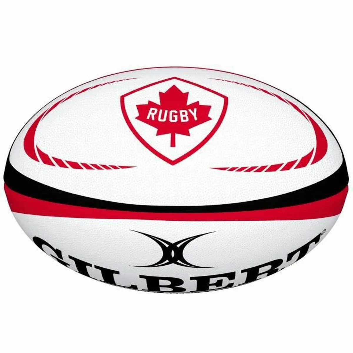BALÓN DE RUGBY GILBERT CANADA MINI RÉPLICA 11 X 17 X 3 CM