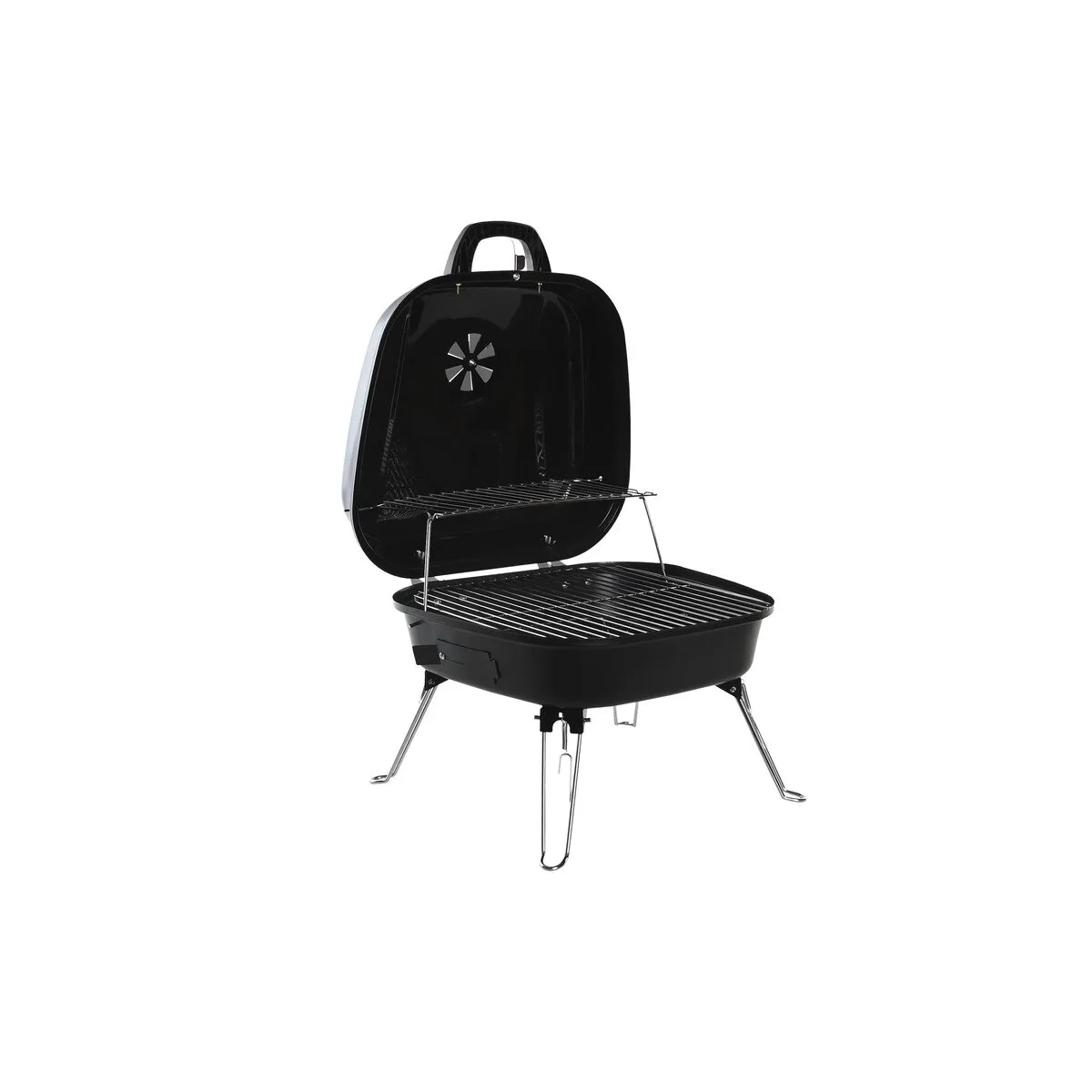 BARBACOA DKD HOME DECOR ACERO ALUMINIO (44,5 X 42 X 34 CM)