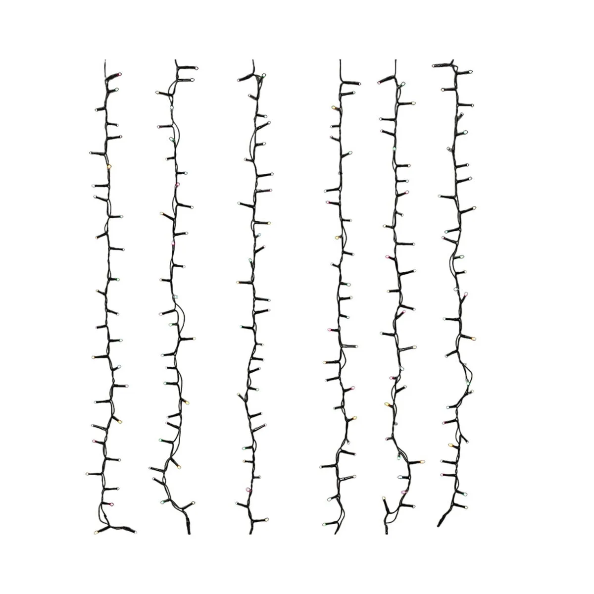 CORTINA DE LUCES LED LUMINEO 3,2 W MULTICOLOR 5 M 375 X 60 CM