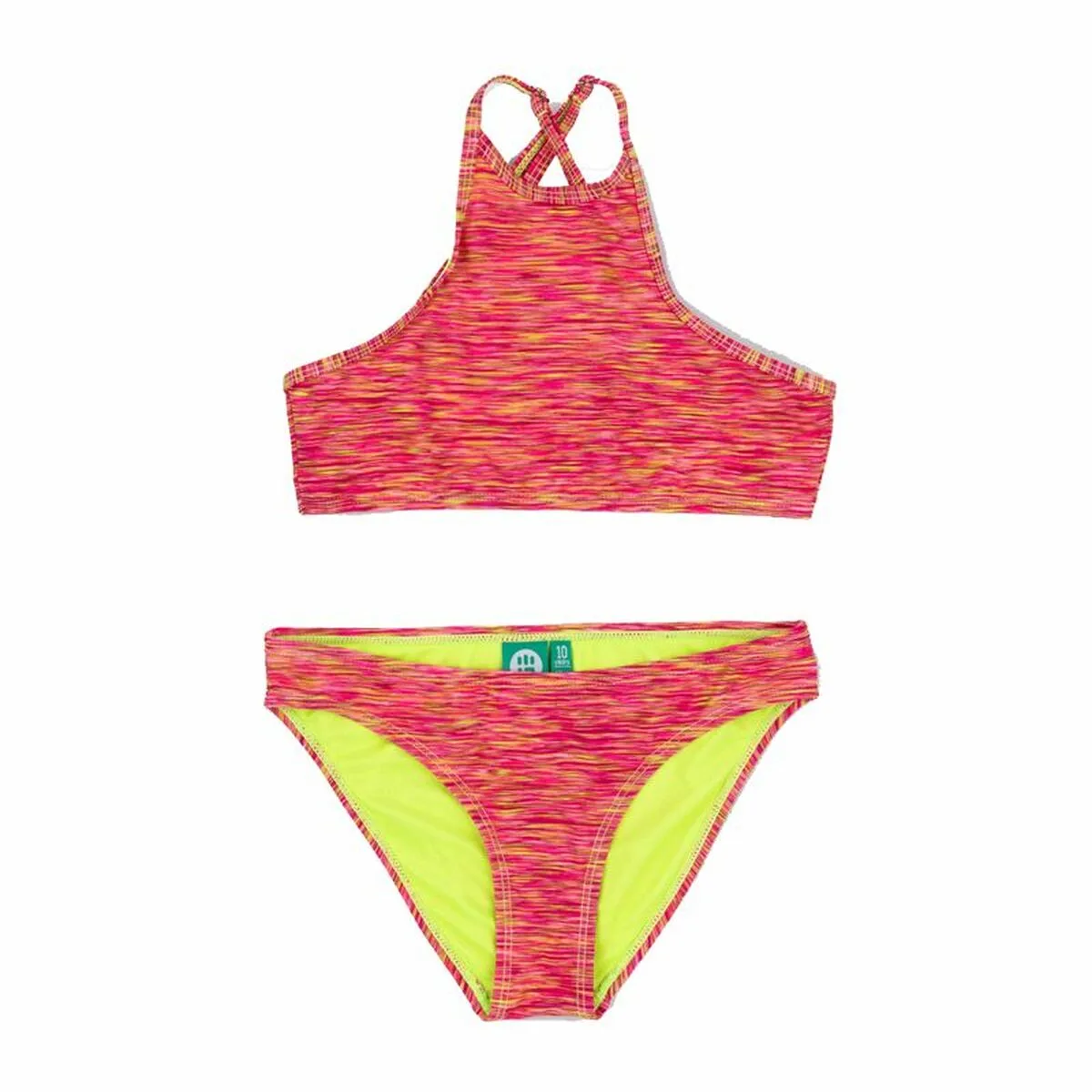 BIKINI-BRAGA PARA NIÑAS GO & WIN WRANGE ROSA OSCURO