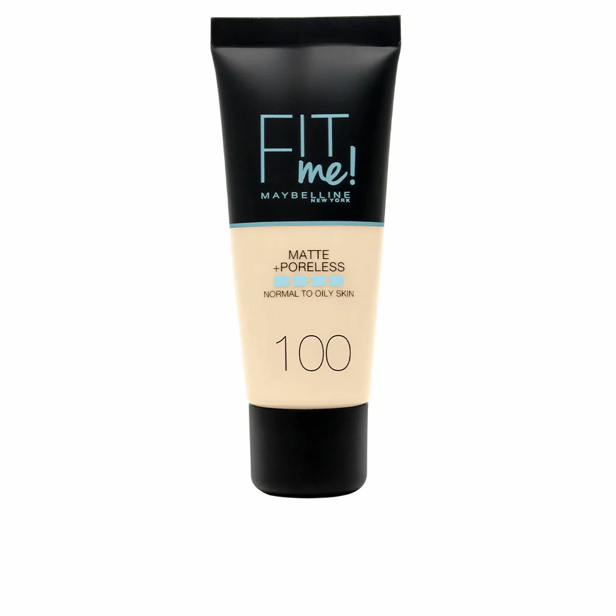 BASE DE MAQUILLAJE FLUIDA MAYBELLINE FIT ME! Nº 100 WARM IVORY 30 ML