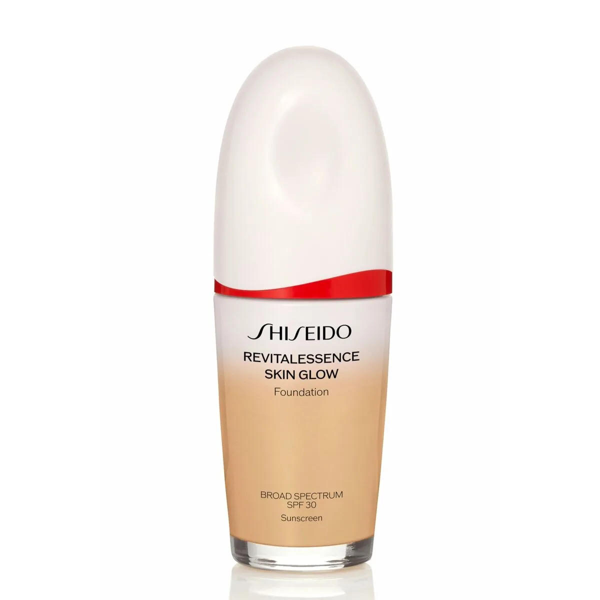 BASE DE MAQUILLAJE FLUIDA SHISEIDO REVITALESSENCE SKIN GLOW Nº 320 30 ML