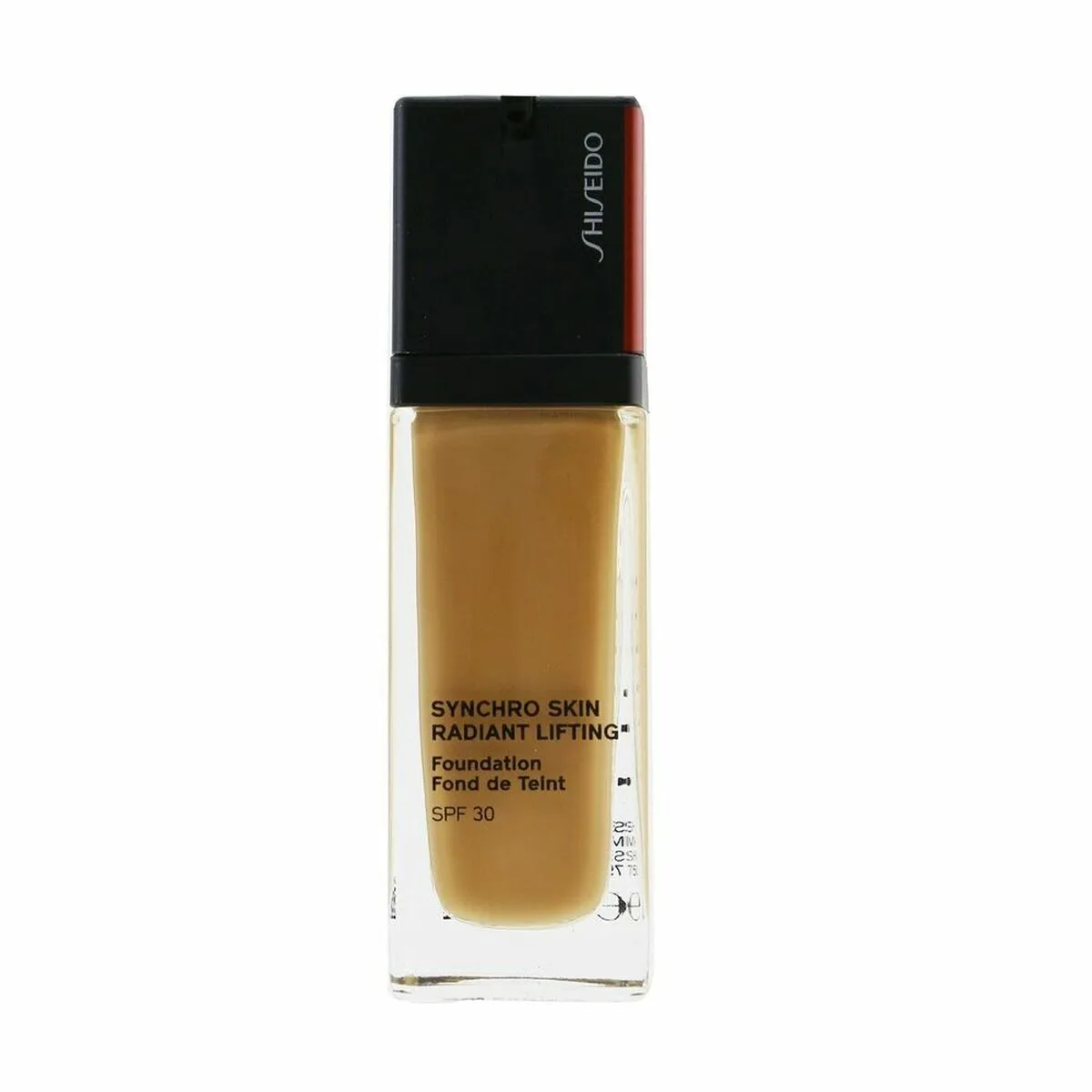 BASE DE MAQUILLAJE FLUIDA SHISEIDO SYNCHRO SKIN RADIANT LIFTING Nº 410 SUNSTONE 30 ML
