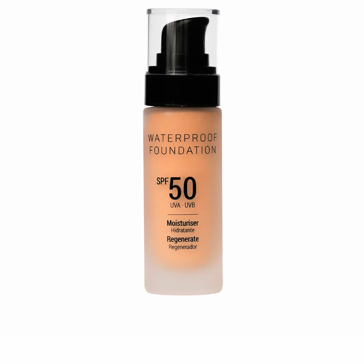 BASE DE MAQUILLAJE FLUIDA VANESSIUM Nº SHADE 1-01 RESISTENTE AL AGUA SPF 50 (30 ML)