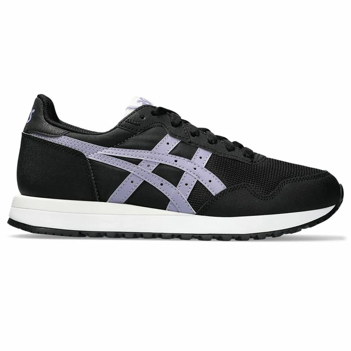 ZAPATILLAS CASUAL DE MUJER ASICS TIGER RUNNER II NEGRO