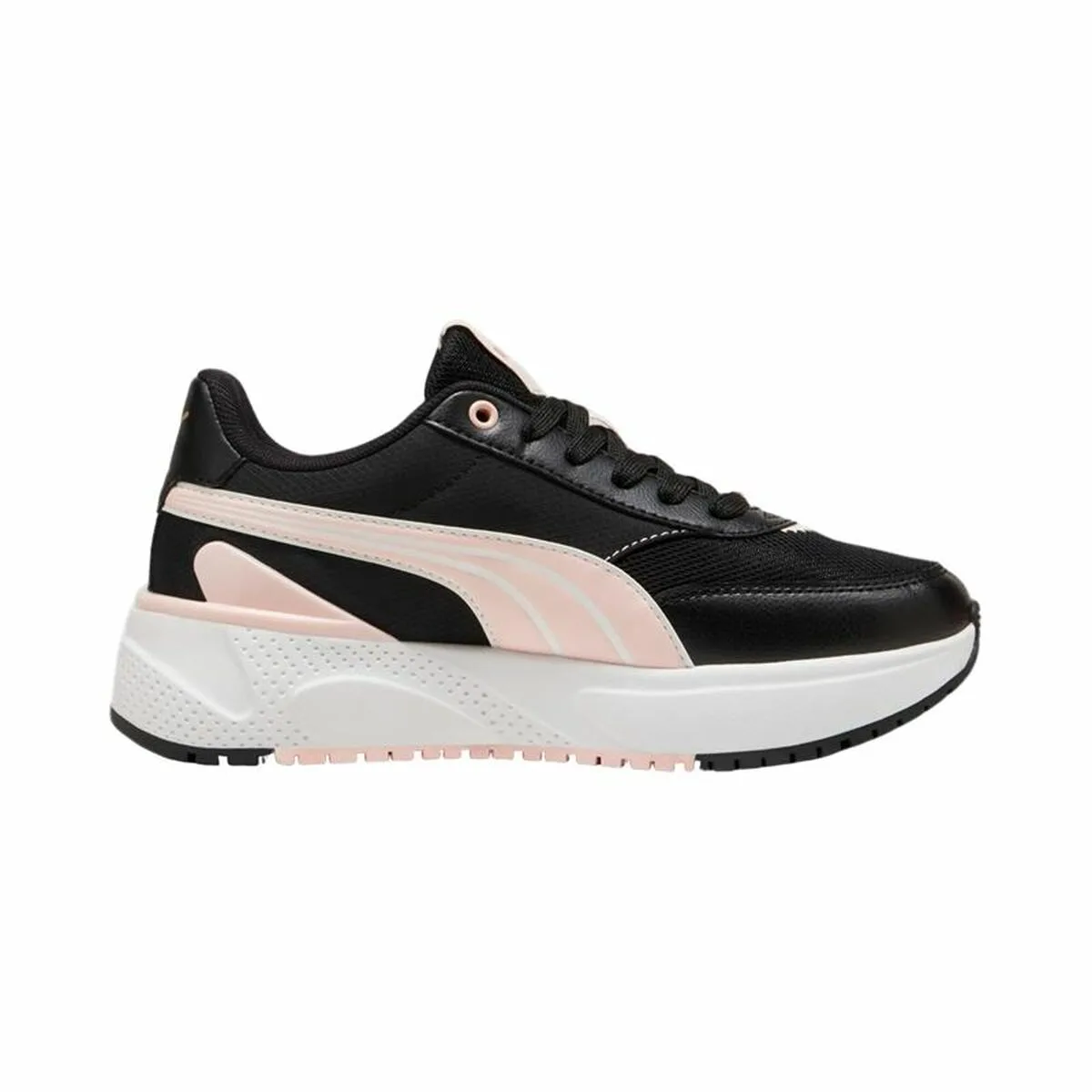ZAPATILLAS CASUAL DE MUJER PUMA R78 DISRUPT LT NEGRO