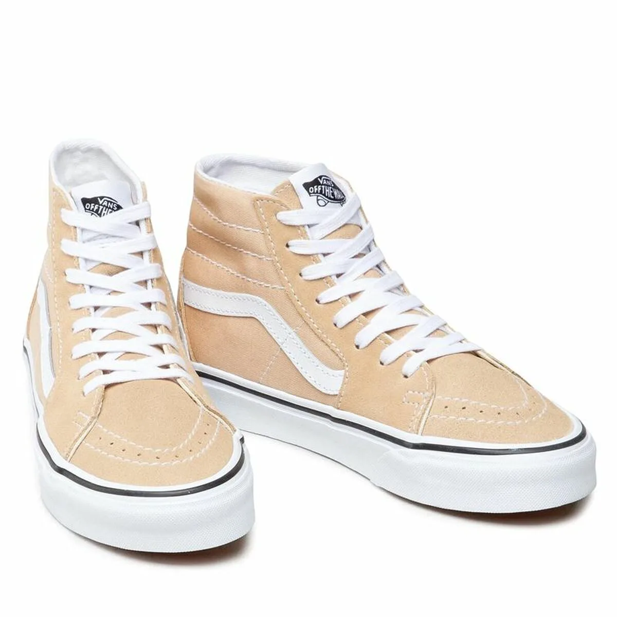 ZAPATILLAS CASUAL DE MUJER VANS SK8-HI  MARRÓN CLARO