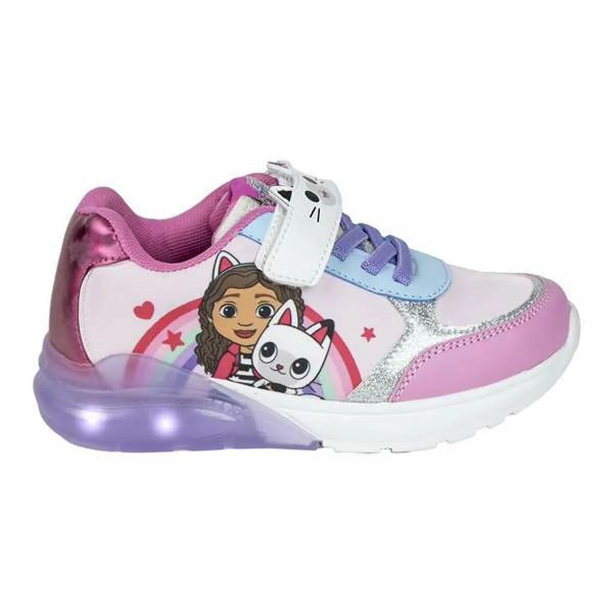 ZAPATILLAS DEPORTIVAS CON LED GABBY'S DOLLHOUSE