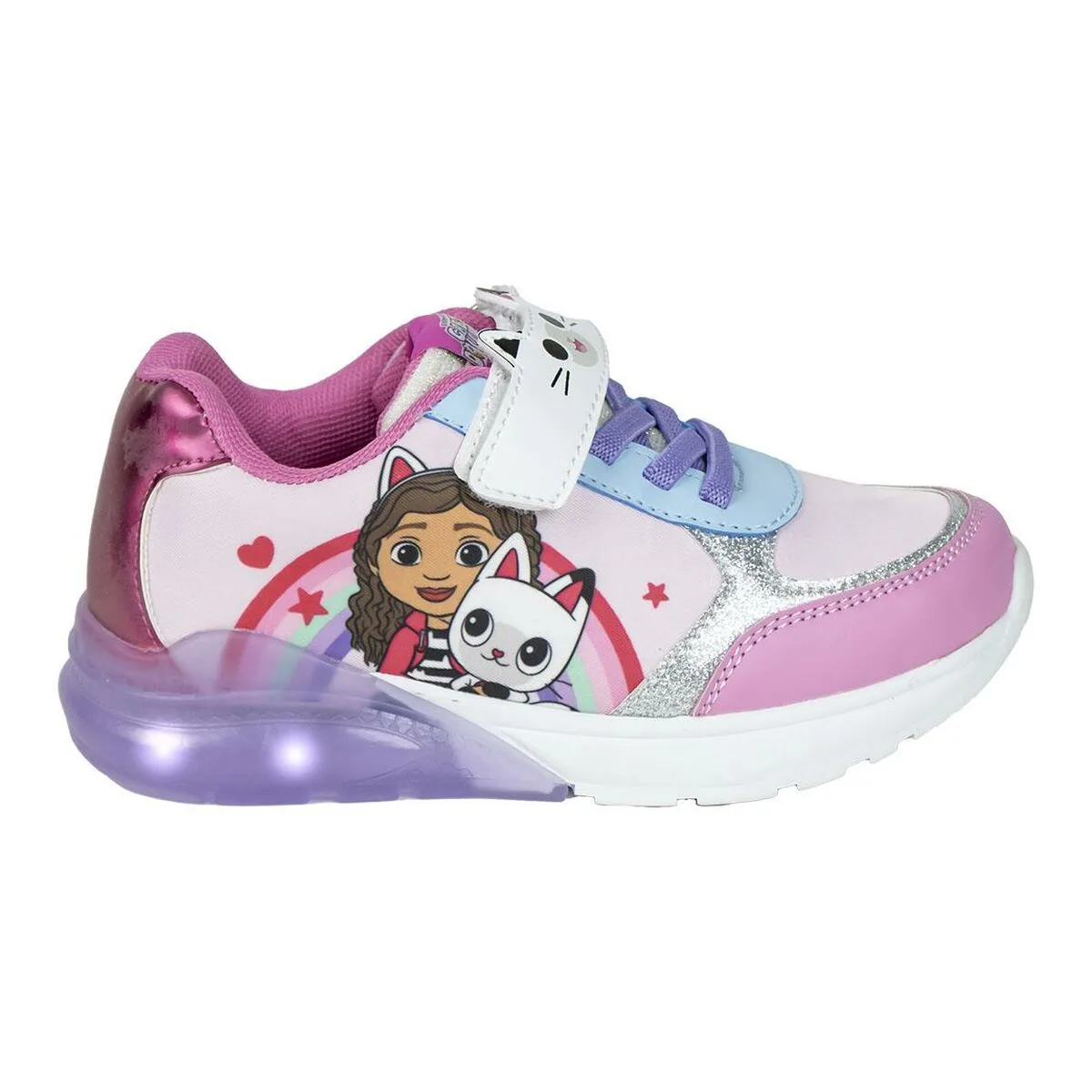 ZAPATILLAS DEPORTIVAS CON LED GABBY'S DOLLHOUSE