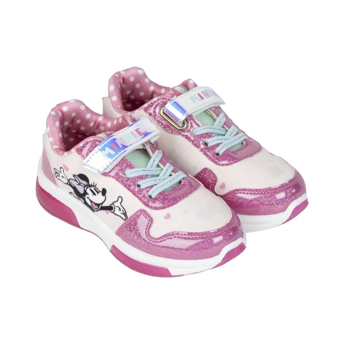 ZAPATILLAS DEPORTIVAS INFANTILES MINNIE MOUSE ROSA