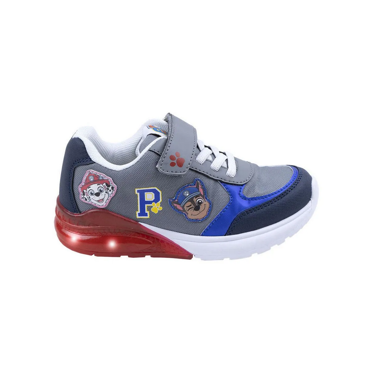 ZAPATILLAS DEPORTIVAS INFANTILES THE PAW PATROL GRIS CLARO