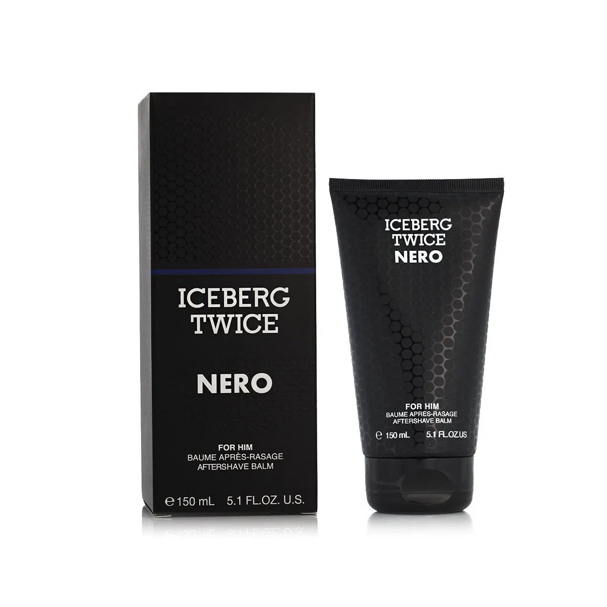 BÁLSAMO AFTERSHAVE ICEBERG TWICE NERO 150 ML