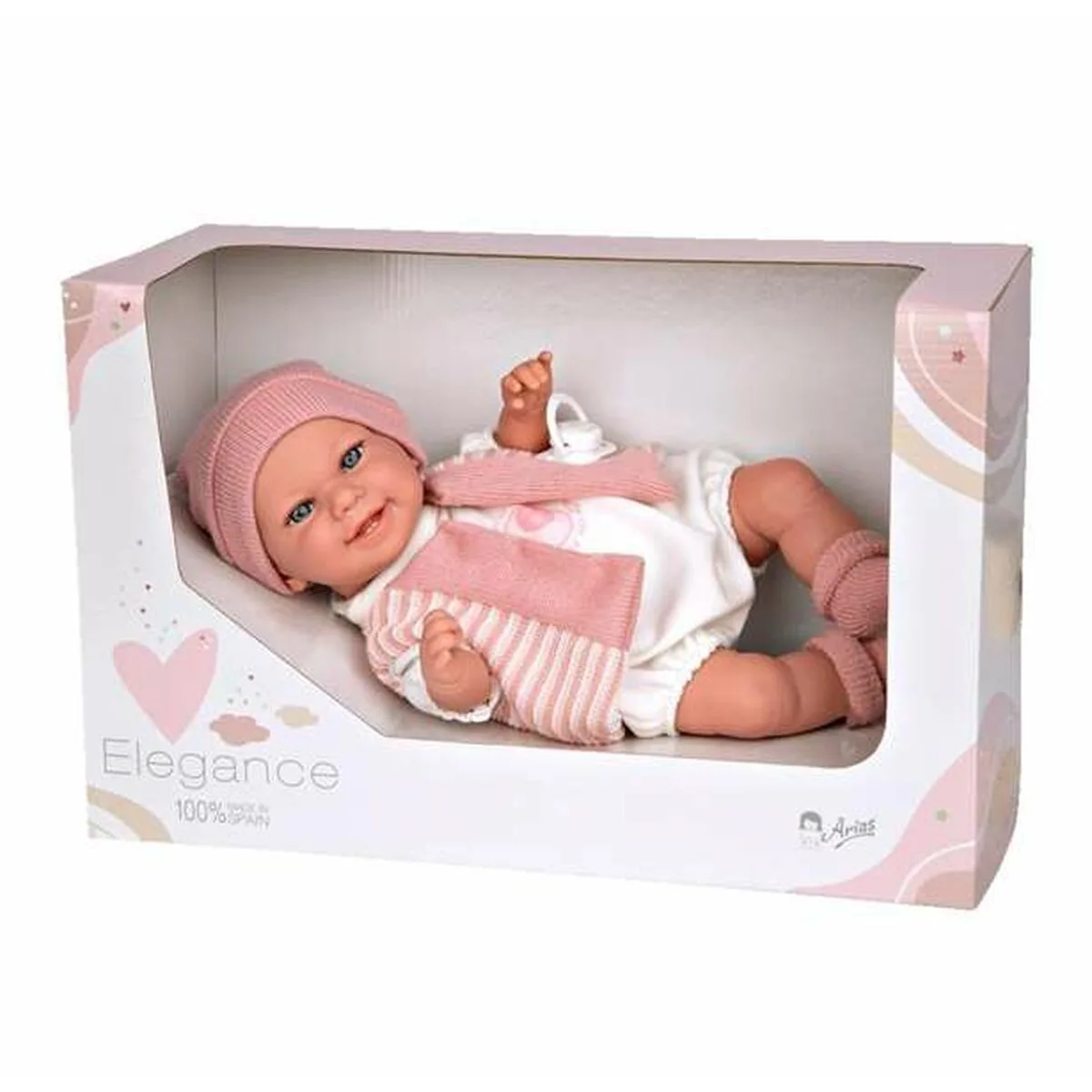 MUÑECA BEBÉ ARIAS ELGANCE 35 CM