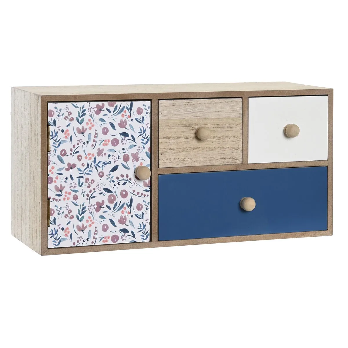 CAJA-JOYERO DKD HOME DECOR 30 X 12,5 X 15 CM MULTICOLOR MADERA MDF