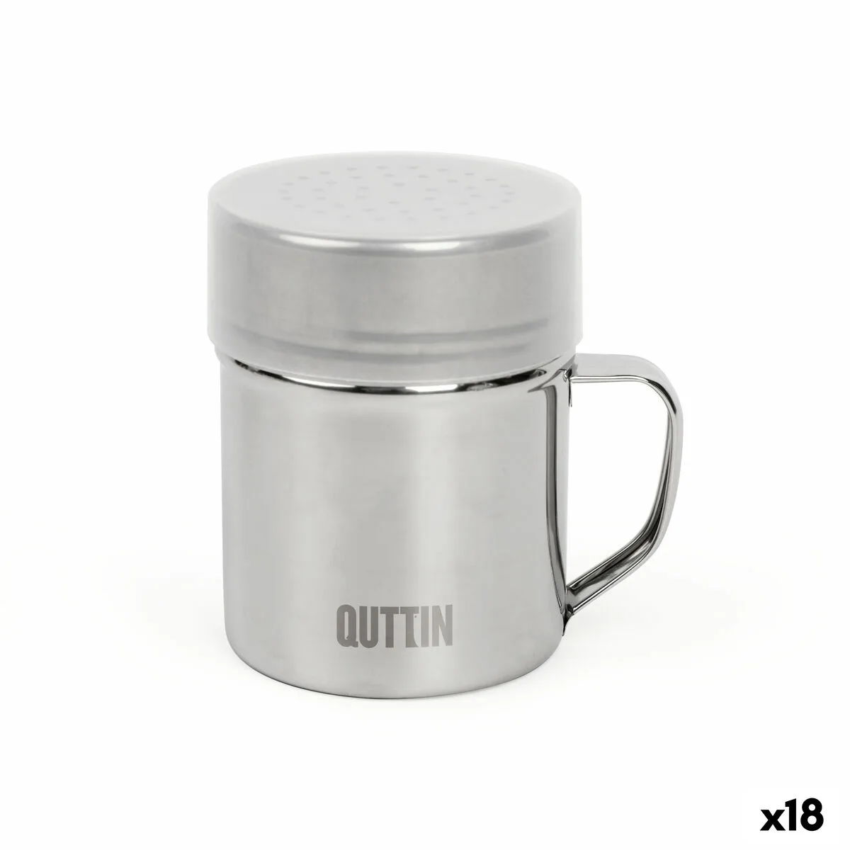 BOTE PARA ESPECIAS QUTTIN ACERO (18 UNIDADES)