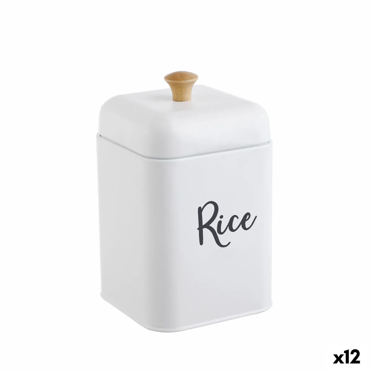 BOTE METÁLICO QUTTIN RICE (12 UNIDADES)