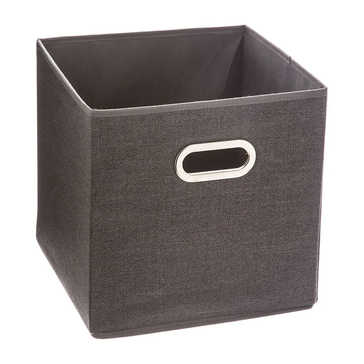 CAJA MULTIUSOS 5FIVE SIMPLY SMART GRIS OSCURO 31 X 31 X 31 CM PLÁSTICO
