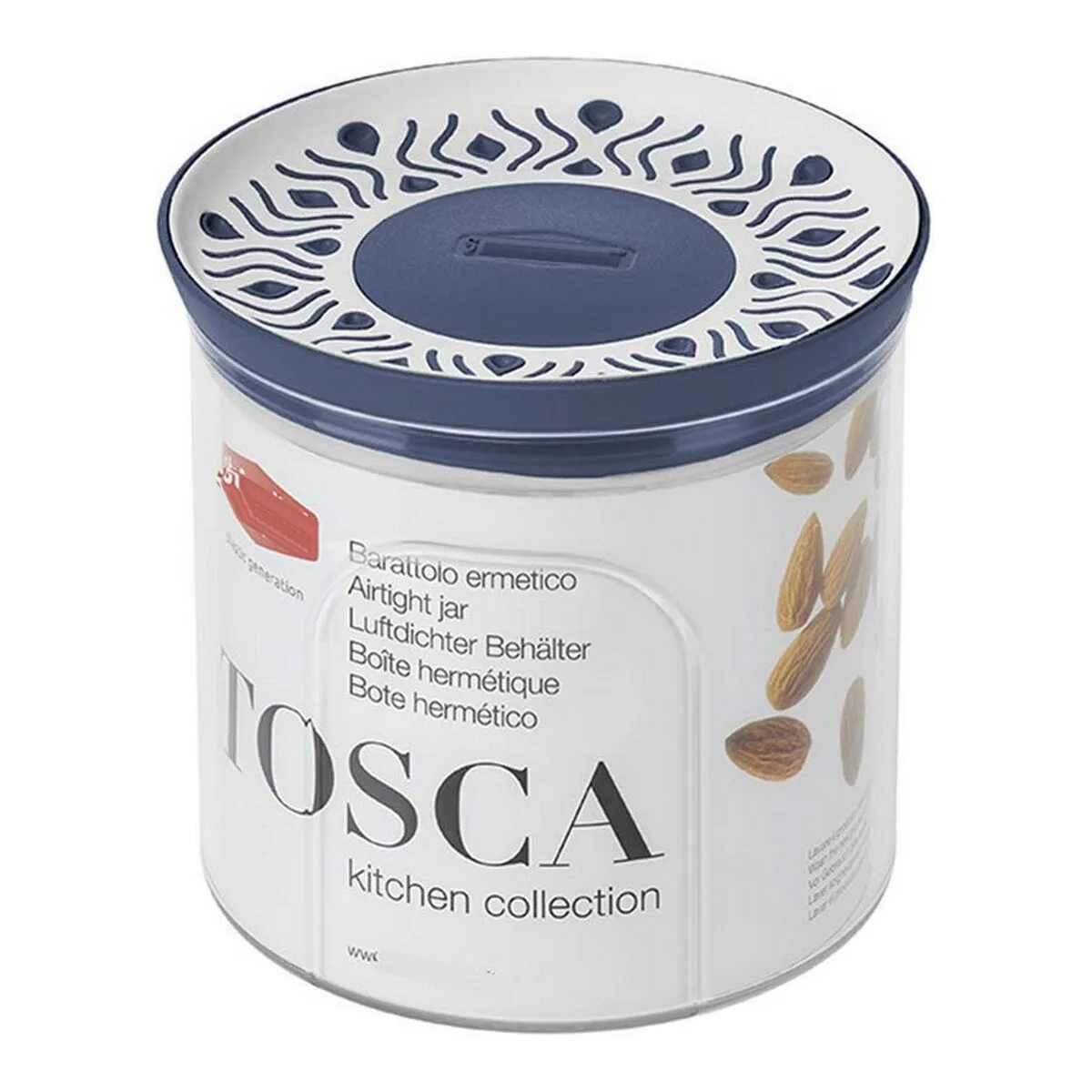 BOTE STEFANPLAST STF924 11,7 X 11 X 11,7 CM AZUL PLÁSTICO 700 ML