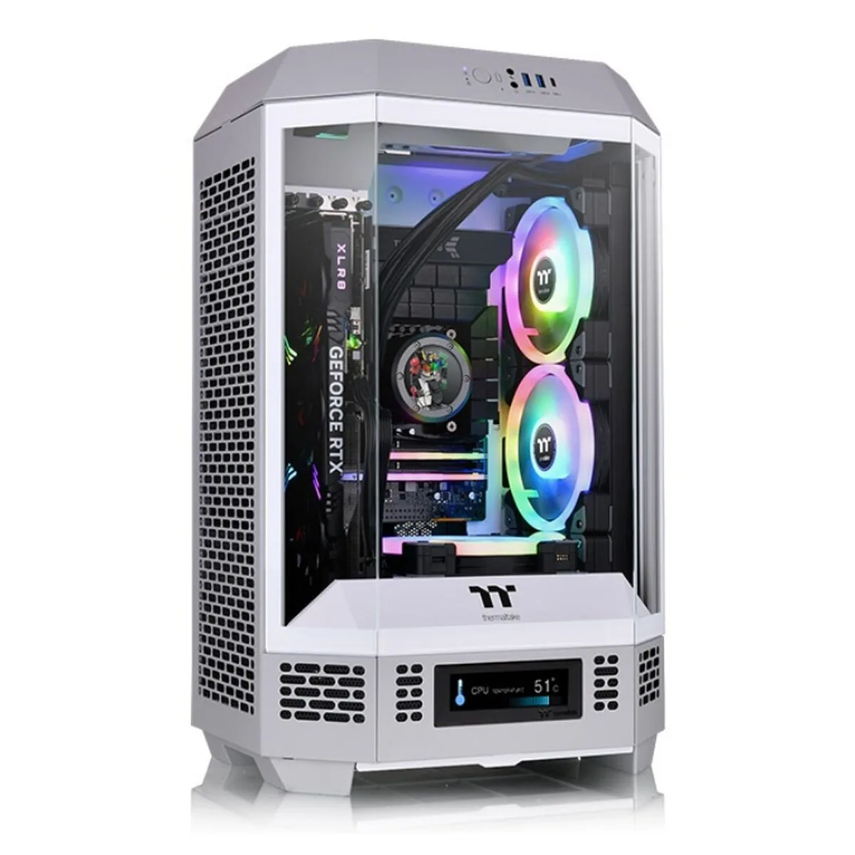 CAJA SEMITORRE ATX THERMALTAKE TOWER 300 LIMESTONE